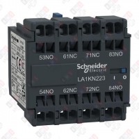 LA1KN133 БЛОК ДОПОЛНИТЕЛЬНЫХ КОНТАКТОВ НО+3НЗ, ПРУЖИННЫЙ ЗАЖИМ LA1KN133 БЛОК ДОПОЛНИТЕЛЬНЫХ КОНТАКТОВ НО+3НЗ, ПРУЖИННЫЙ ЗАЖИМ
