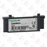LAD4RCU RC МОДУЛЬ ОГРАНИЧЕНИЯ КОММУТАЦИОННЫХ ПЕРЕНАПРЯЖЕНИЙ АС 110…240V