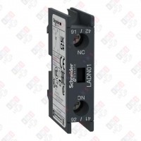 LADN01 ДОП. КОНТ. БЛОК 1НЗ ФРОНТАЛЬНЫЙ МОНТАЖ КРЕПЛЕНИЕ С ПОМОЩЬЮ ВИНТОВЫХ ЗАЖИМОВ LADN01 ДОП. КОНТ. БЛОК 1НЗ ФРОНТАЛЬНЫЙ МОНТАЖ КРЕПЛЕНИЕ С ПОМОЩЬЮ ВИНТОВЫХ ЗАЖИМОВ