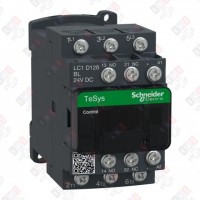 LC1D126BL КОНТАКТОР D 3Р,12A,НО+НЗ,24V DС, 2.4ВТ