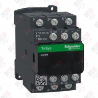 LC1D126FD КОНТАКТОР.3Р,12A,НО+НЗ,110V-,ОГРАН,КОЛЬЦ