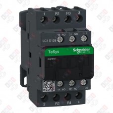 LC1D128E7 КОНТАКТОР D 4P (2НО+2НЗ),АС1 25 А,НО+НЗ,48V 50/60 ГЦ,