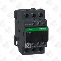LC1D25N7 КОНТАКТОР D 3Р,25 A,НО+НЗ,415V 50/60 ГЦ,ЗАЖИМ ПОД ВИНТ