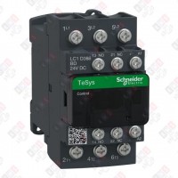 LC1D386BD КОНТАКТОР D 3Р, 38 A, НО+НЗ, 24V DС