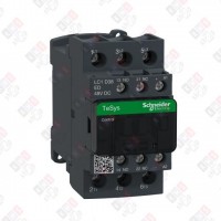 LC1D38ED КОНТАКТОР D 3Р, 38 A, НО+НЗ, 48V DС, ОГРАН. ПЕРЕНА LC1D38ED КОНТАКТОР D 3Р, 38 A, НО+НЗ, 48V DС, ОГРАН. ПЕРЕНА