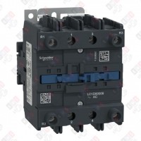 LC1D80008E7 КОНТАКТОР D 4Р (2 НО + 2 НЗ), AC1 125 A, 48V 50/60 ГЦ, ЗАЖИМ ПОД ВИНТ