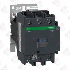 LC1D80ED КОНТАКТОР D 3Р,80 A,НО+НЗ,48V DС,ОГРАН. ПЕРЕНАПРЯЖЕНИЙ,ЗАЖИМ ПОД ВИНТ,
