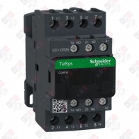 LC1DT25E7 КОНТАКТОР D 4P (4НО),АС1 25 А,НО+НЗ,48V 50/60 ГЦ,