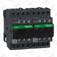 LC2DT25P7 КОНТАКТОР РЕВЕРС. 4P (4НО),АС1 25 А,НО+НЗ,230V 50/60 ГЦ,МЕХ. БЛОКИР