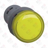 XA2EVMD8LC СИГНАЛЬНАЯ ЛАМПА 22ММ ЖЕЛТАЯ, ПЛАСТИК, LED, 220 В DC XA2EVMD8LC