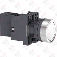 XA2EW31B1 КНОП.СПОДСВ.,СLED,24В.,БЕЛАЯ,1НO