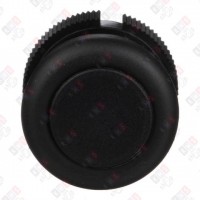 XACA9412 ГОЛОВКА КНОПКИ КРУГЛАЯ ЧЕРНАЯ