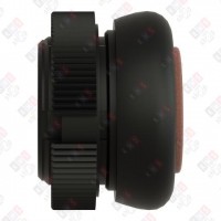 XACA9419 ГОЛОВКА КНОПКИ, КОРИЧ., ДЛЯ ПОДВ. ПУЛЬТА