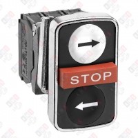 XB4BA711237 КНОПКА 22ММ ТРОЙНАЯ С МАРКИРОВКОЙ XB4BA711237