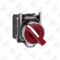 XB4BK124M5 ПЕРЕКЛЮЧАТЕЛЬ 22ММ 230-240В КРАСНЫЙ С ПОДСВЕТКОЙ