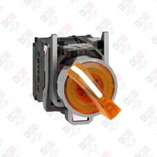 XB4BK125G5 ПЕРЕКЛЮЧАТЕЛЬ 22ММ 48-120В ЖЕЛТЫЙ С ПОДСВЕТКОЙ