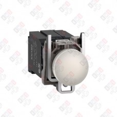 XB4BV5B1 СИГН. ЛАМПА БЕЛАЯ, 22 ММ, LED, ВСТР. ТРАНСФ,, 400 В