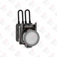 XB4BW21B5 КН.С ПОДС.,С ЛАМПОЙ ТЕСТ, 24В, БЕЛ, МЕТ.