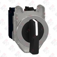 XB4FJ33 ПЕРЕКЛЮЧАТЕЛЬ 22ММ 3 ПОЗ. УДЛИНЕННАЯ РУЧКА, ЗАПОДЛИЦО, 2НО, МЕТАЛЛ