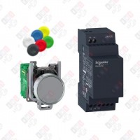 XB4RFB01 КОМПЛЕКТ ПРИЕМНИК И БЕСПРОВ КНОПКА 24ВDC XB4RFB01