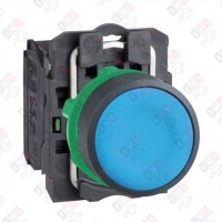 XB5AA61 КНОПКА 22ММ СИНЯЯ С ВОЗВРАТОМ XB5AA61