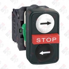 XB5AA711237 КНОПКА 22ММ ТРОЙНАЯ С МАРКИРОВКОЙ XB5AA711237