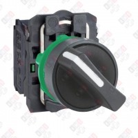 XB5AD23 ЧЕРНЫЙ ПЕРЕКЛЮЧАТЕЛЬ Д22