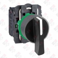 XB5AJ33C0 ПЕРЕКЛЮЧАТЕЛЬ 22ММ 3 ПОЗ. УДЛИНЕННАЯ РУЧКА, ЗАПОДЛИЦО, 2НО, ПЛАСТИК C0