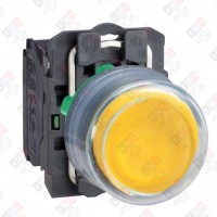 XB5AP51 КНОПКА 22ММ ЖЕЛТАЯС ВОЗВРАТОМ
