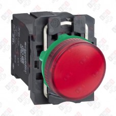 XB5AV44 СИГН. ЛАМПА 22ММ 230В КРАСНАЯ XB5AV44