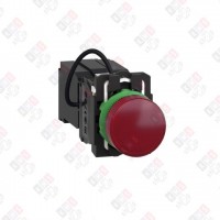 XB5AV5B4 СИГН. ЛАМПА КРАСНАЯ, ВСТР. СВЕТОДИОД