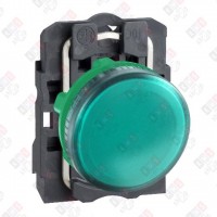 XB5AV63 СИГН. ЛАМПА 22ММ ДО 250В ЗЕЛЕНАЯ XB5AV63
