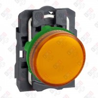 XB5AV65 СИГН. ЛАМПА 22ММ ДО 250В ЖЕЛТАЯ XB5AV65