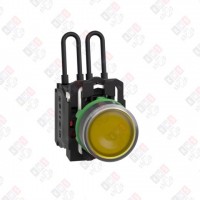 XB5AW28B5 КН.С ПОДС.,С ЛАМПОЙ ТЕСТ, 24В, ПРОЗ.,ПЛ