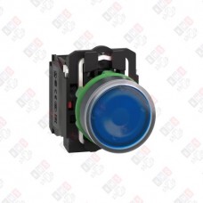 XB5AW36M5 КНОПКА 22ММ 230-240В СИНЯЯ С ПОДСВЕТКОЙ