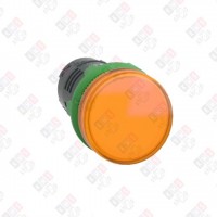 XB5EVM5 СИГНАЛЬНАЯ ЛАМПА, ОРАНЖ., 230В, МОНОЛИТ.