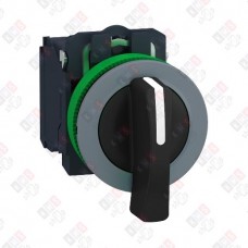 XB5FJ53C0 ПЕРЕКЛЮЧАТЕЛЬ 22ММ 3 ПОЗ. УДЛИНЕННАЯ РУЧКА, С ВОЗВРАТОМ, ЗАПОД, 2НО, ПЛАСТИК C0