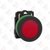 XB5FVM4 СИГН. ЛАМПА 22ММ 230-240В КРАСНАЯ, ЗАПОДЛИЦО, ПЛАСТИК XB5FVM4 СИГН. ЛАМПА 22ММ 230-240В КРАСНАЯ, ЗАПОДЛИЦО, ПЛАСТИК