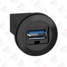 XB5PUSB3 USB-РАЗЪЕМ В ПАНЕЛЬ, ДЛЯ ОТВ. 22ММ