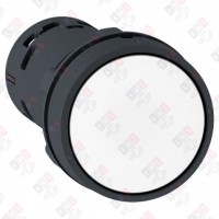 XB7NA11 БЕЛАЯ КНОПКА С ПОТАЙ.ТОЛКАТ. 1 НО