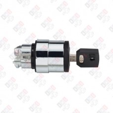 ZB4BG2K2344A ГОЛОВКА ПЕРЕКЛЮЧАТЕЛЯ С КЛЮЧЕМ, 2 ПОЗИЦ. ZB4BG2K2344A