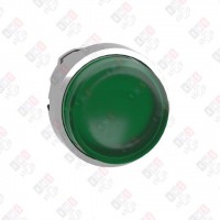 ZB4BH33 ГОЛОВКА КНОПКИ 22ММ ЗЕЛЕНАЯ С ПОДСВЕТКОЙ ZB4BH33