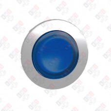 ZB4FH63 ГОЛОВКА КНОПКИ 22ММ СИНЯЯ, С ЗАДЕРЖКОЙ, LED, ВЫСТУПАЮЩАЯ, ЗАПОДЛИЦО, МЕТАЛЛ