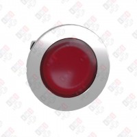 ZB4FV043 ГОЛОВКА СИГНАЛЬНОЙ ЛАМПЫ 22ММ КРАСНАЯ, С ПОДСВЕТКОЙ, ЗАПОДЛИЦО, МЕТАЛЛ