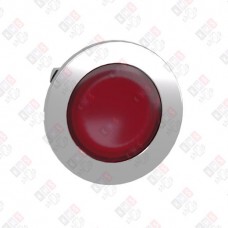 ZB4FV043 ГОЛОВКА СИГНАЛЬНОЙ ЛАМПЫ 22ММ КРАСНАЯ, С ПОДСВЕТКОЙ, ЗАПОДЛИЦО, МЕТАЛЛ