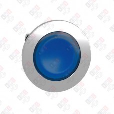ZB4FW363 ГОЛОВКА КНОПКИ 22ММ СИНЯЯ, С ЗАДЕРЖКОЙ, ПОДСВ, УТОПЛЕННАЯ, ЗАПОДЛИЦО, МЕТАЛЛ