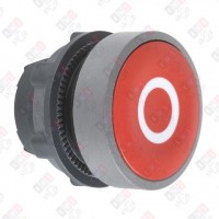 ZB5AA432C0 ГОЛОВКА ДЛЯ КНОПКИ 22ММ С ВОЗВРАТОМ, КРАСН, ЗАПОД, ПЛАСТИК, МАРКИРОВКА "О" C0
