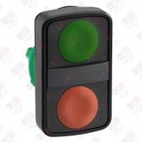 ZB5AA7340 ГОЛОВКА КНОПКИ ДВОЙНАЯ БЕЗ МАРКИРОВКИ ZB5AA7340