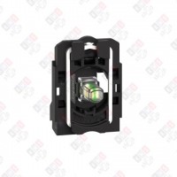 ZB5AVJ1 КОРПУС СИГН. ЛАМПЫ, БЕЛЫЙ, ВСТР. LED, 12 В