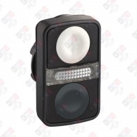 ZB5AW7A1720 ГОЛОВКА КНОПКИ ДВОЙНАЯ БЕЗ МАРКИР + LED ZB5AW7A1720